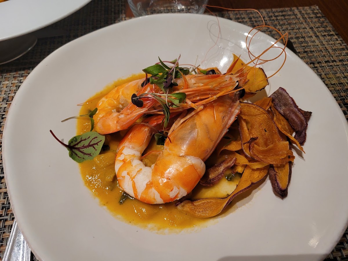 Traditional rich seafood rice